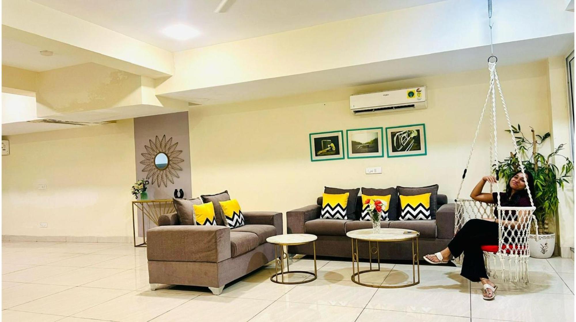 Olive Service Apartments - Golf Course Road غورغاون المظهر الخارجي الصورة